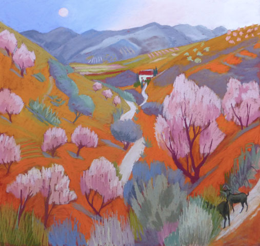 Sue Campion, Almond Trees near Granada